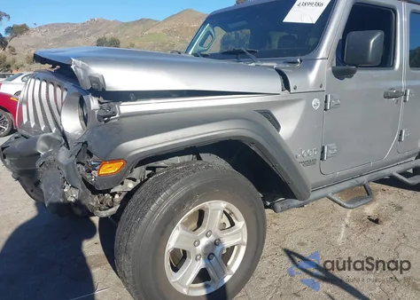 2020 Jeep Wrangler Unlimited Sport S 4X4 from USA, damaged, VIN 1C4HJXDN0LW258941